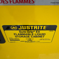 Justrite Sure-Grip EX 12 Gallon Flammable Liquid Storage Cabinet image 0